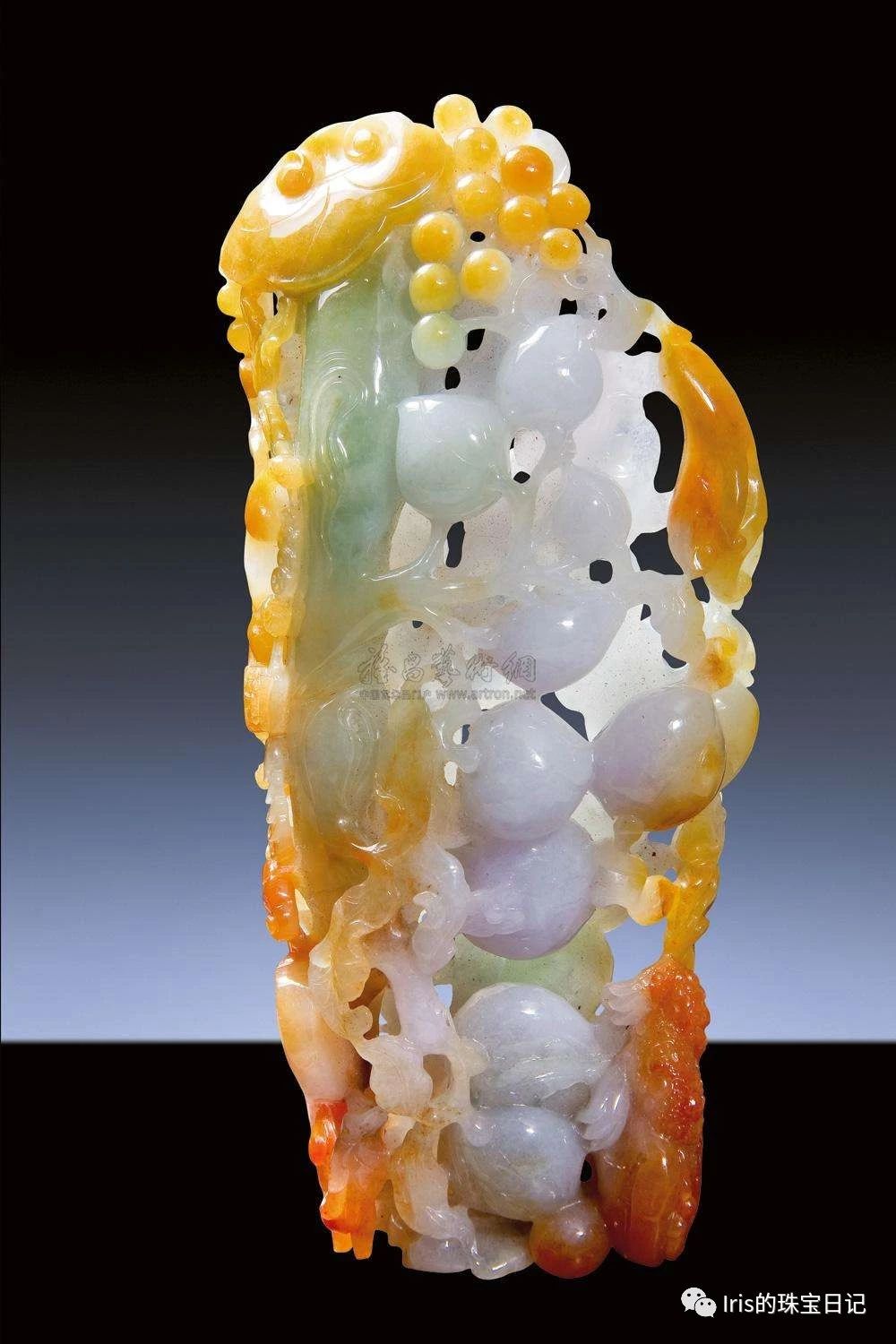 翡翠蓝水和飘花哪个好,飘花蓝水翡翠如意