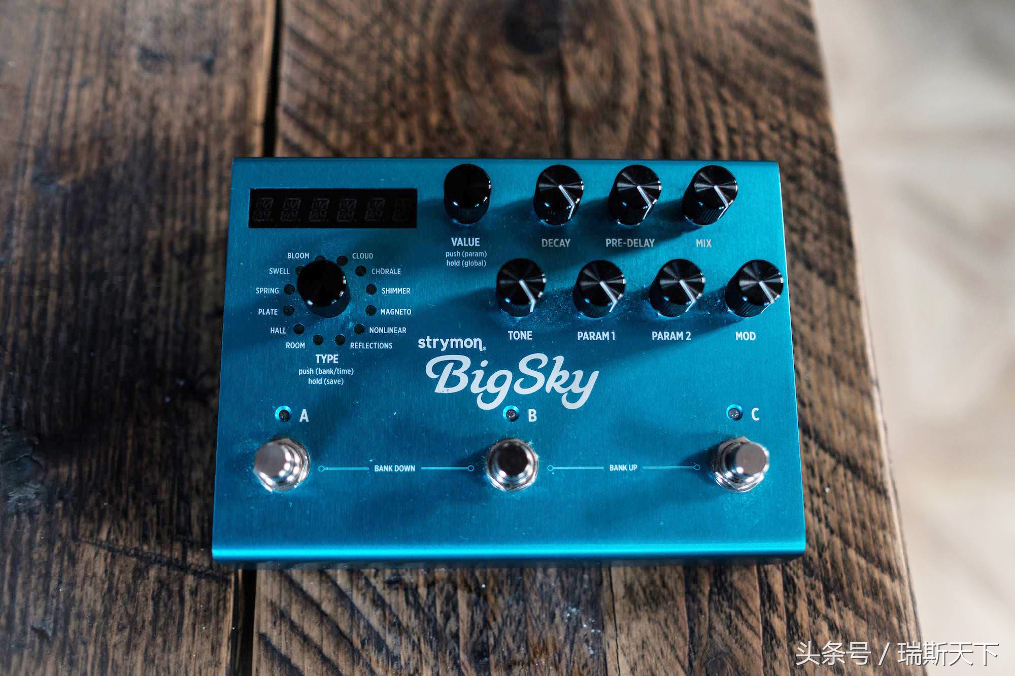 strymon混响效果器,strymonbigsky混响效果