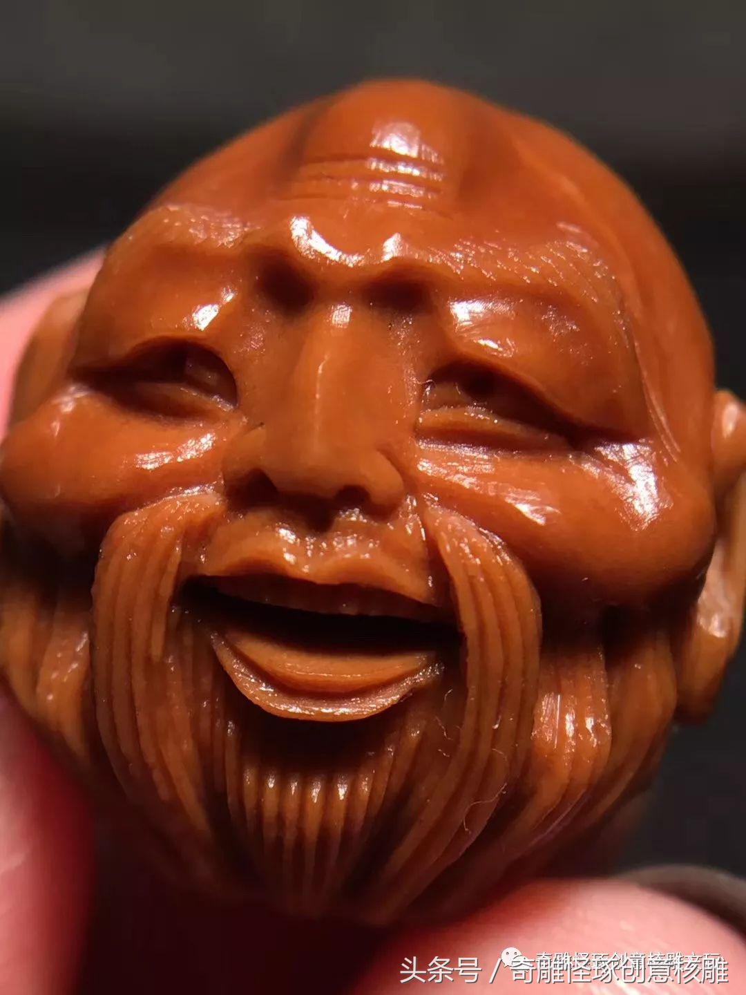 世界顶级极品橄榄核雕十八罗汉,知翠轩橄榄核雕双面十八罗汉价格