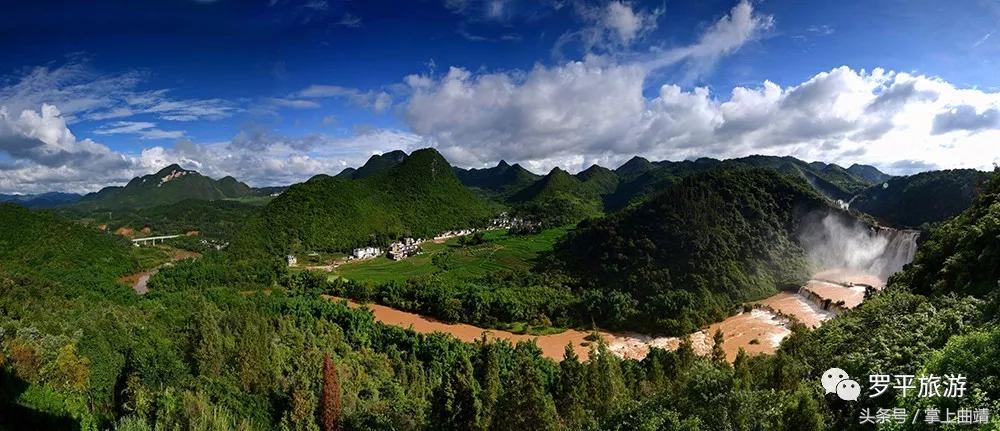 来看看罗平九龙瀑布,罗平九龙瀑布最佳观景时间
