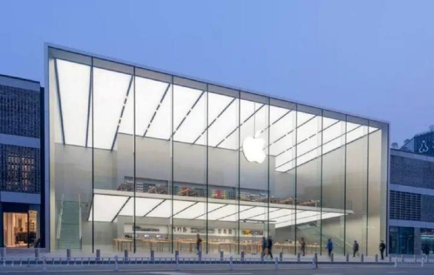 苹果精品店装修,苹果旗舰店店面装修