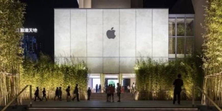 苹果精品店装修,苹果旗舰店店面装修