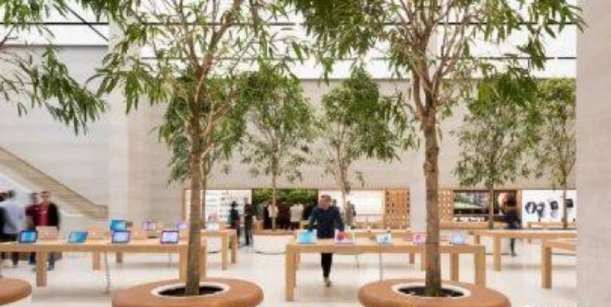 苹果精品店装修,苹果旗舰店店面装修