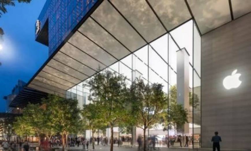 苹果精品店装修,苹果旗舰店店面装修