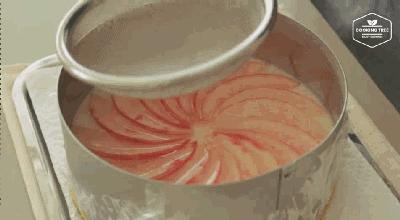 8寸桃子慕斯蛋糕的做法,如何做果冻慕斯蛋糕