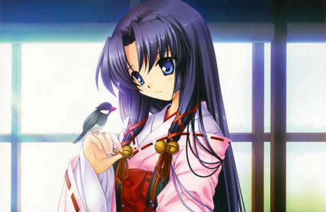 盘点动漫中白发的妹子,盘点动漫中最可爱的蓝发妹子