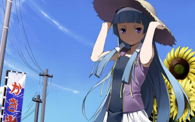 盘点动漫中白发的妹子,盘点动漫中最可爱的蓝发妹子