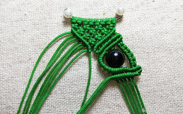 猫头鹰帽子编织图解,猫头鹰图案背心编织图解