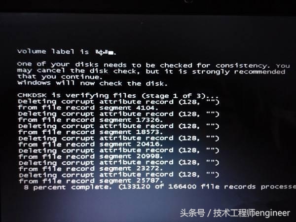 戴尔电脑黑屏显示英文字母,电脑黑屏出现英文字母进不了系统