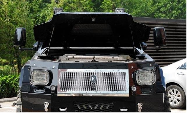 悍马汽车的防御,悍马的防撞能力