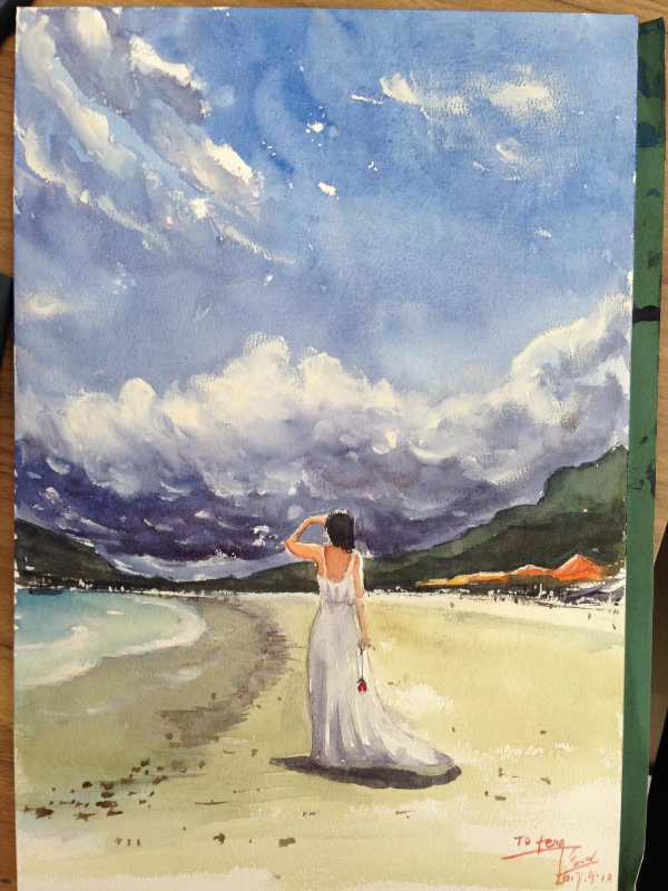 幸福原创画吧画友（7月11日）习作分享