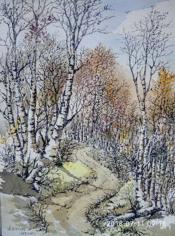 幸福原创画吧画友（7月11日）习作分享