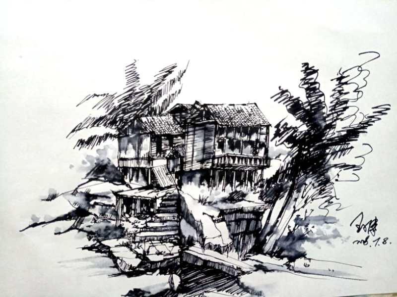 幸福原创画吧画友（7月11日）习作分享