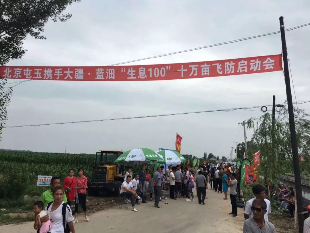 10万亩作业,大疆农业携手北京屯玉,保卫通辽玉米
