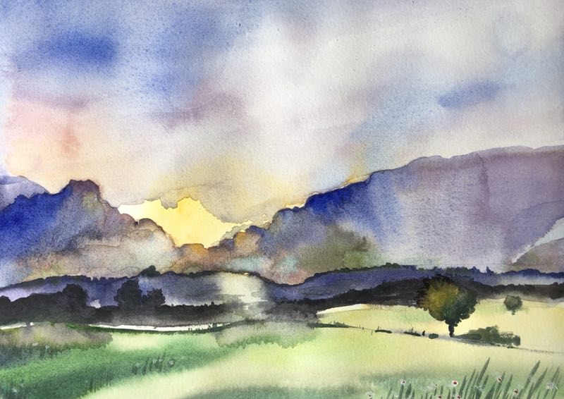 幸福原创画吧画友（7月11日）习作分享