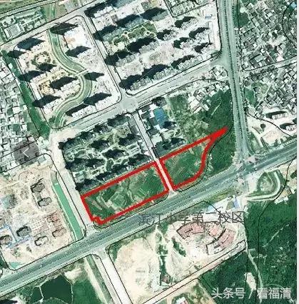 福清观溪一中新校区,福清一中平面图