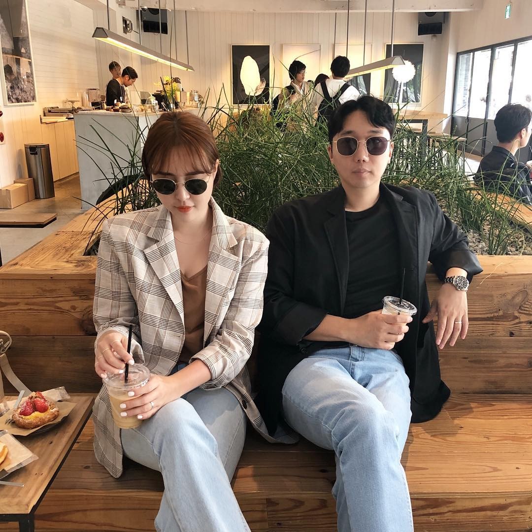 韩系情侣装穿搭术教学高调低调,韩国情侣装