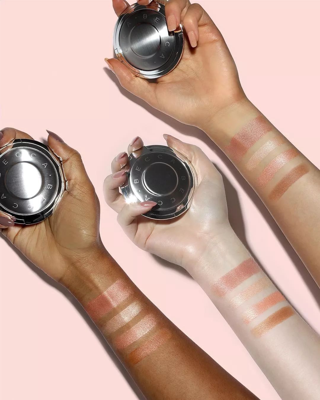 mac三色高光圣诞限量和生姜高光,mac新年限定口红唇釉高光