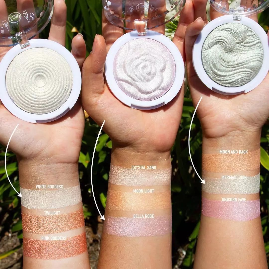 mac三色高光圣诞限量和生姜高光,mac新年限定口红唇釉高光