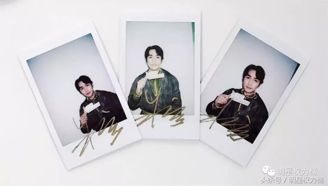 王俊凯蔡徐坤朱一龙李易峰,男明星的拍立得照片都是宝藏叭!