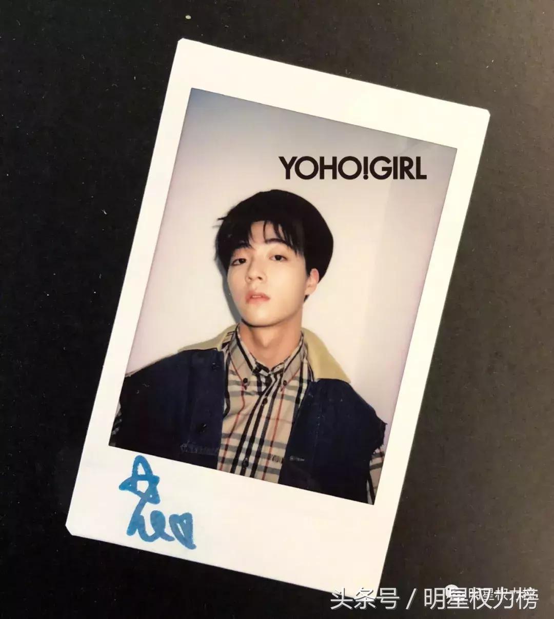 王俊凯蔡徐坤朱一龙李易峰,男明星的拍立得照片都是宝藏叭!