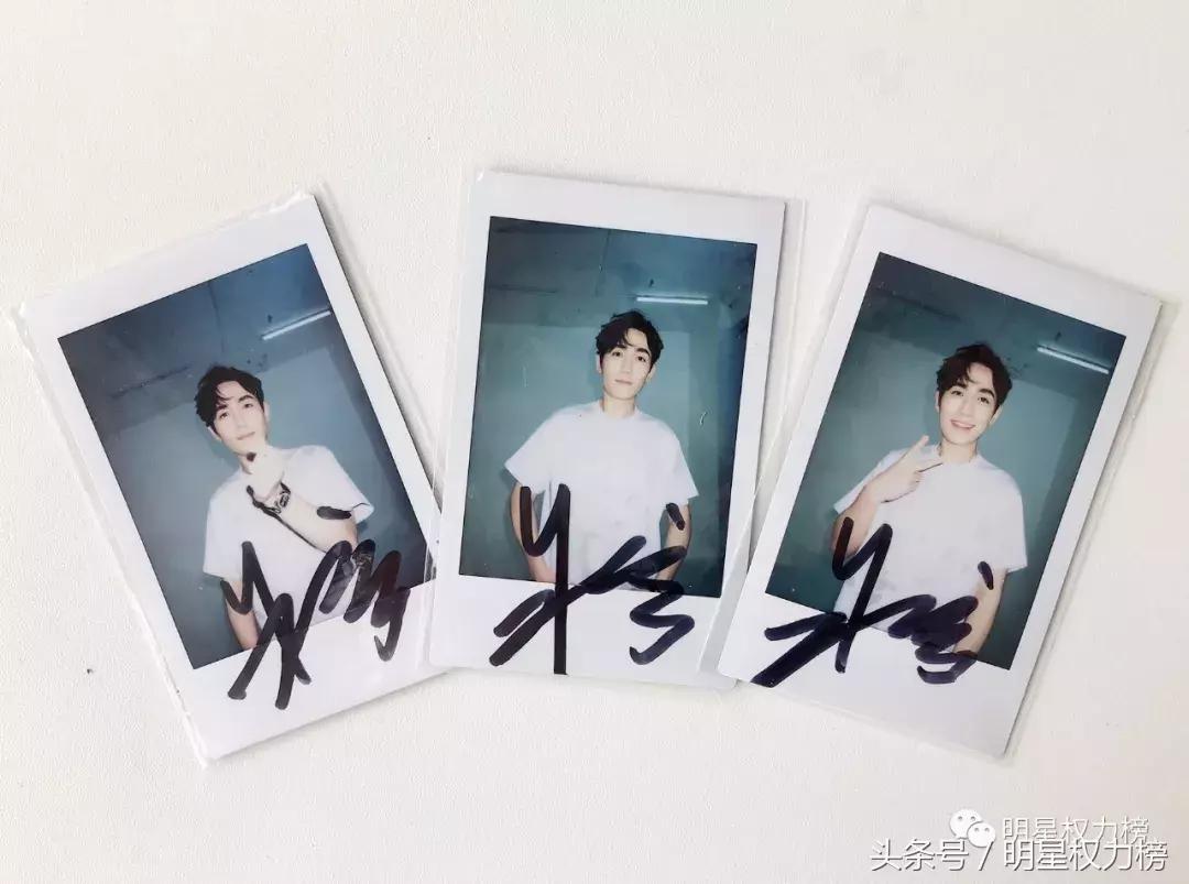 王俊凯蔡徐坤朱一龙李易峰,男明星的拍立得照片都是宝藏叭!