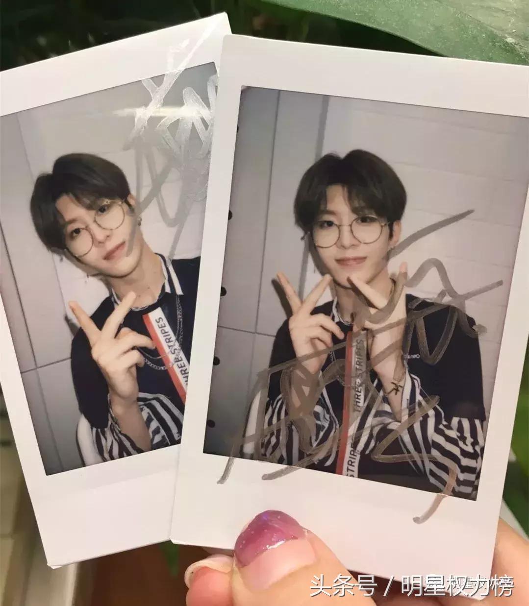 王俊凯蔡徐坤朱一龙李易峰,男明星的拍立得照片都是宝藏叭!