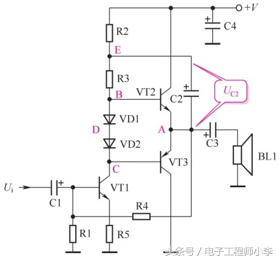 otl互补对称功率放大电路,分立元件的放大电路知识点总结