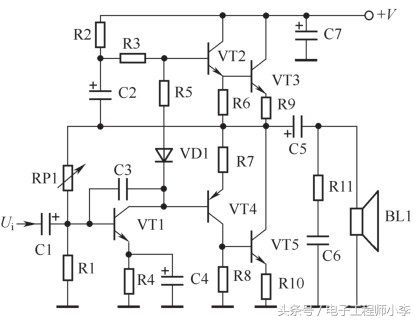 otl互补对称功率放大电路,分立元件的放大电路知识点总结