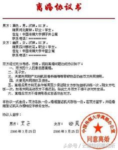 老年离婚协议怎么写,自愿离婚协议怎么写