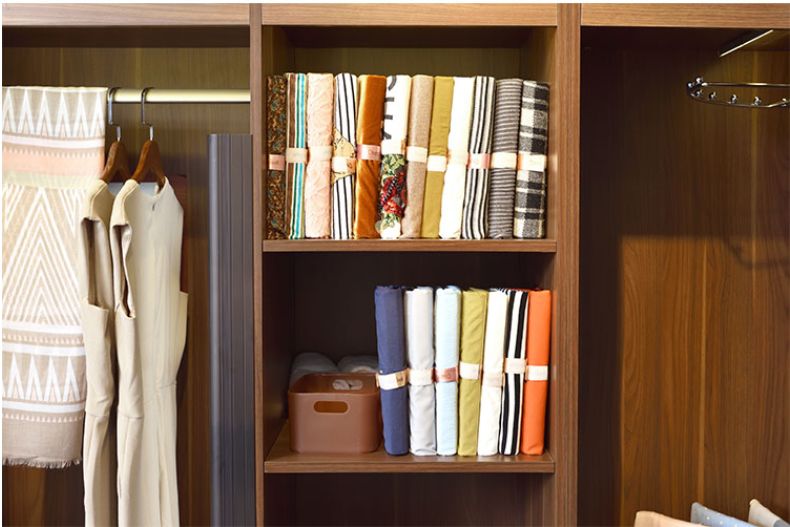 10秒叠衣,1秒取衣,衣服像书一样整齐竖立!