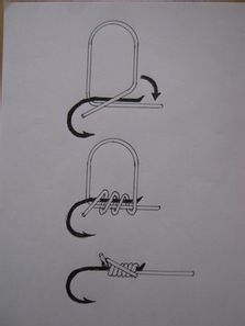 绑钩视频教程慢动作双钩,全网最全五种绑钩方法