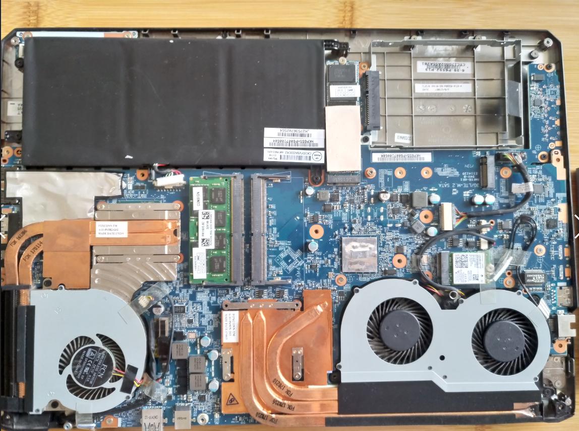 笔记本电脑清灰换硅脂教程,神舟gx8清灰换硅脂教程