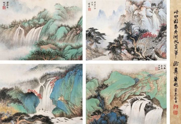 吴湖帆画,吴湖帆收藏过的字画