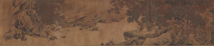 古代山水画现代山水画区别,古代山水画与现代山水画