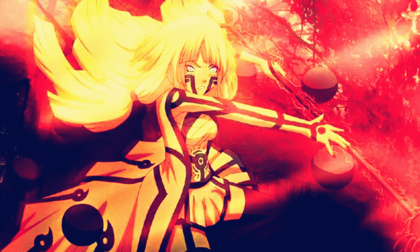 漩涡向日葵九尾伏笔,漩涡向日葵体内的九尾