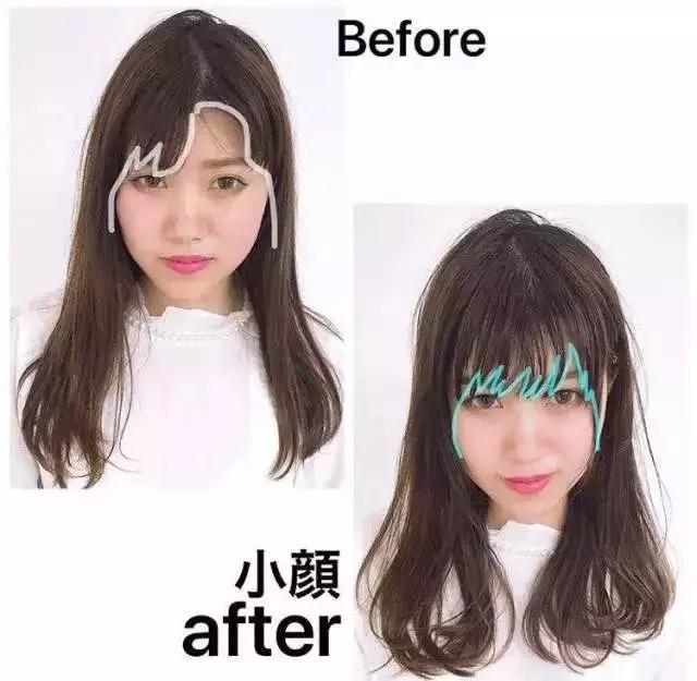 杉菜湿发刘海,杉菜大波浪发型