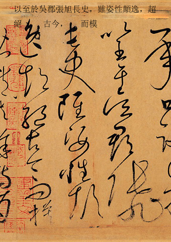 书法作品草书集锦,书法天下第一草书作品