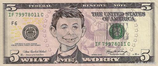 这个人对这些钞票做的事情是违法的，但我超爱的！