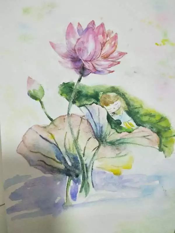 绘画是可以陪伴一生的兴趣,绘画让人心神安宁找寻自我