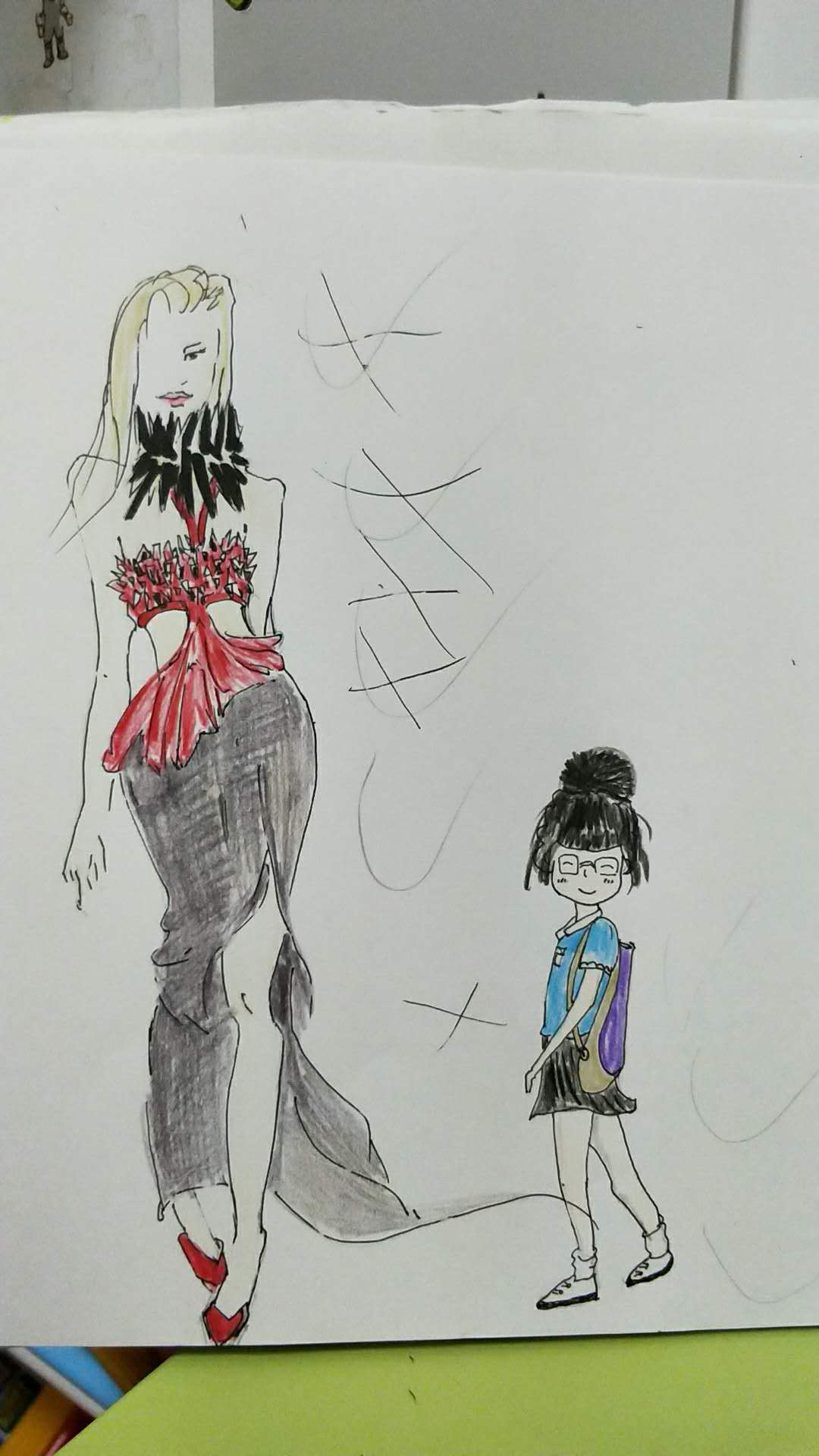 绘画是可以陪伴一生的兴趣,绘画让人心神安宁找寻自我