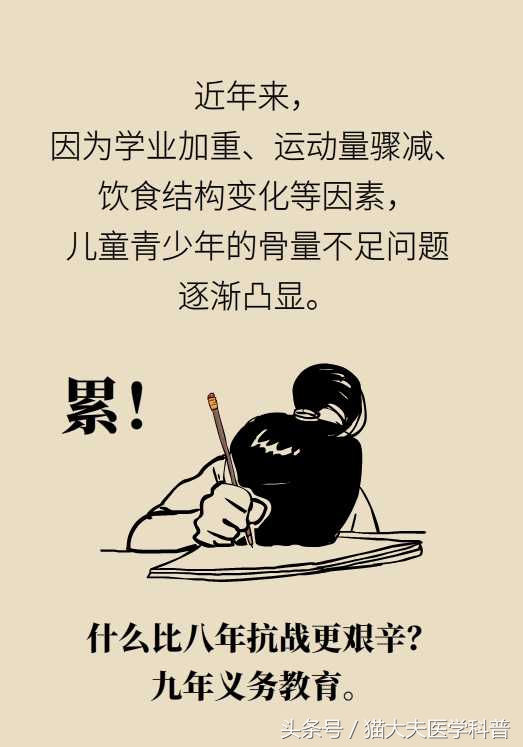 孩子也会“骨质疏松”？！趁着暑假快补补~