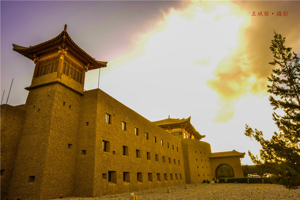 敦煌山庄属于什么档次,敦煌山庄庭院景观