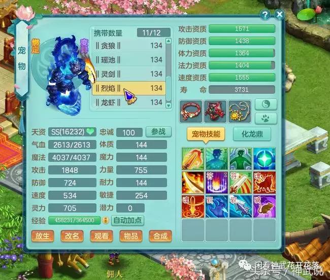 神武3死亡骑士,神武3神兽剑气打书