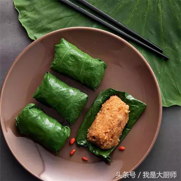 荷叶创意美食,脑洞大开烹饪