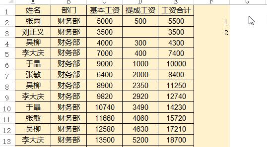 excel技巧一分钟搞定工资条,excel制作带裁剪线的工资条