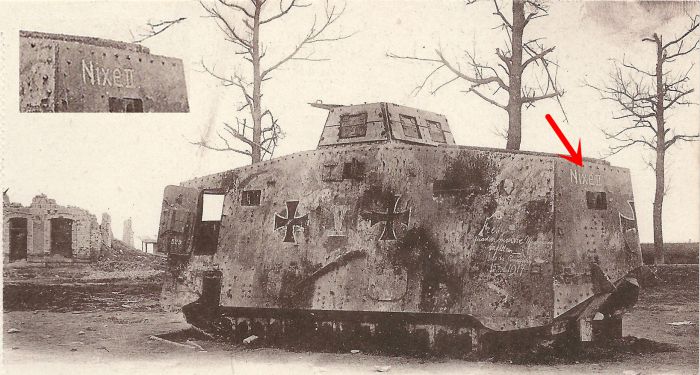 从第一次世界大战开始，坦克就已经娘化了！