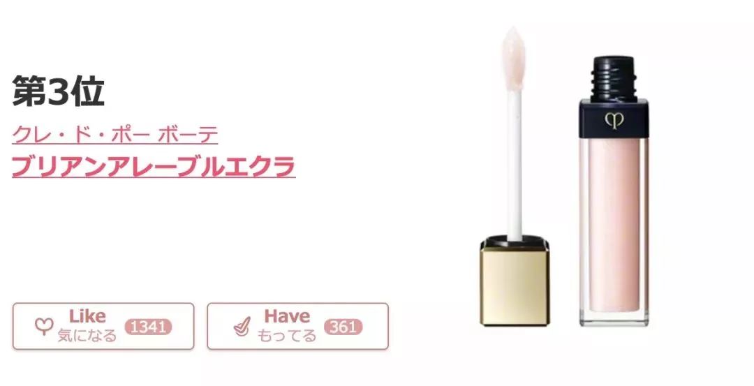 2018cosme大赏完整名单,2020上半年cosme美妆大赏