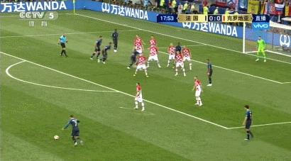 2018年世界杯冠军法国对克罗地亚,2018俄罗斯世界杯克罗地亚法国