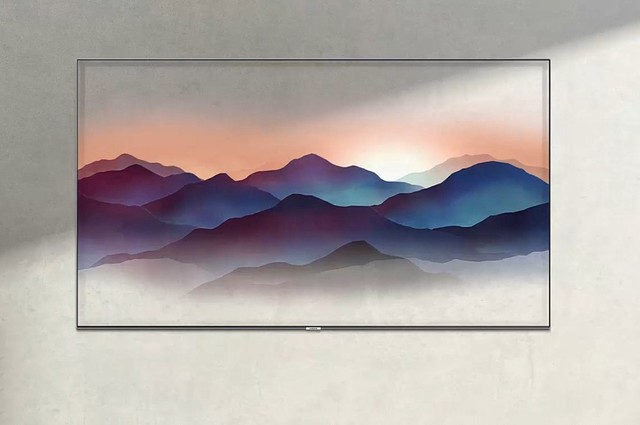 三星黑科技隐形电视真的惊艳,三星电视怎么换壁画